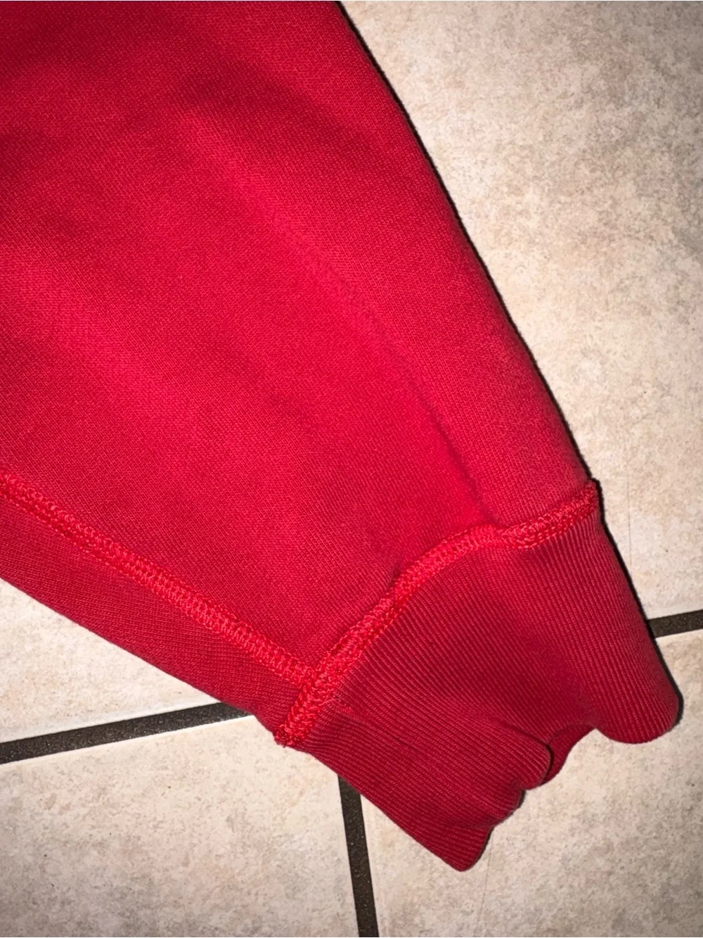 Polo Ralph Lauren Red Zip-Up Hoodie XL - Picture 5 of 6